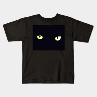 Wicked Cat Eyes Kids T-Shirt